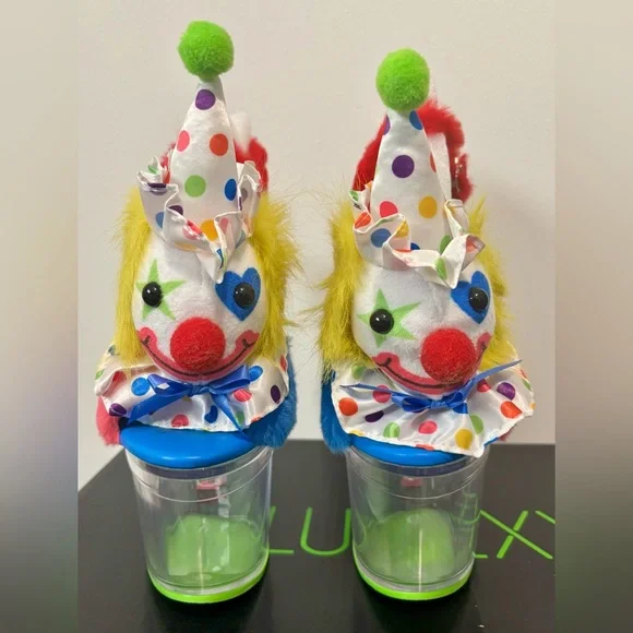 NIB Dolls Kill / Club Exx Chuckle Charm Platform Heels - Picture 2 of 10